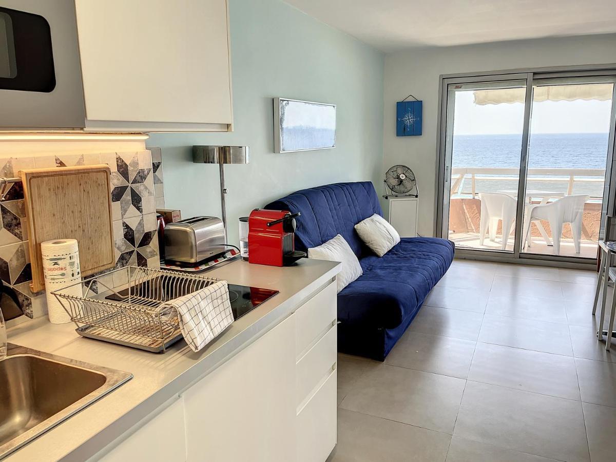 Studio With Beautiful Sea View And Direct Beach Access Cannes Exterior foto